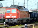 233 636 mit GZ am 21.04.2007 bei der Durchfahrt durch Regensburg Hbf.