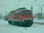 BR 241 338 Bei absolutem Mistwetter in Chemnitz HBF