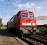 241 449 Ludmilla bei ihrem kurzen Signalhalt in Dresden Cotta,danach qualmte sie davon(siehe VIdeo).