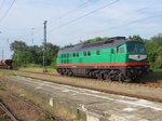 Am 15.06.2016 kam erstmals eine Lok der Baureihe 241 nach Grimmen.