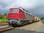 Am 30.06.11 war EKO 242 001-6 in Oelsnitz/V. anzutreffen.