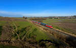 245 015 mit einer RB am 27.12.2023 bei Weidenbach.