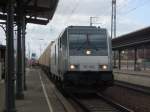 Am 15.03.2014 kam Raildox 76 102 mit einem Hackizug aus Richtung Niedergörne durch Stendal und fuhr weiter Richtung Berlin.