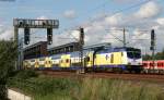 246 009-5 mit dem ME 81529 (Hamburg Hbf-Cuxhaven) bei den Sdelbebrcken 8.8.12