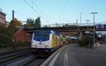 246 009-5 stand am 27.10.2012 mit einem ME nach Hamburg Hbf in Hamburg-Harburg.