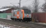 HVLE 246 010 am 26.01.2013 in Rathenow