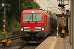 Am 10.07.2017 zog 247 906 ihren Mischer durch Erfurt Bischleben im Strömenden regen 