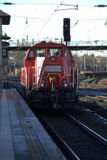 Eine Fahrübung einer Lok 261011-1? Sie fuhr ein Stück vor, um dann wieder an ihren Ausgangspunkt zurück zu kehren.