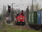 DB 261 044-2 am 16.04.2016 beim rangieren in Großkorbetha.