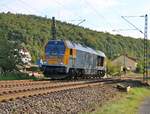 Die SGL Maxima 264 010-0 (V500.17) kam am 02.09.2015 als Tfzf in Richtung Norden durch Haunetal-Neukirchen.