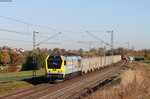 264 013-4 mit einem Aushubzug bei Eutingen 31.10.16