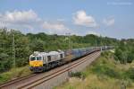 247 056 mit leerer Polenkohle am 04.07.2012 bei Laaber