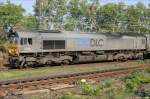 DLC PB20 ( Class66 - Baujahr 2003 ) durchfhrt Wanne-Eickel.