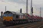 TXL 266 038 (ex HGK DE 673) am 15.2.11 in Duisburg-Bissingheim