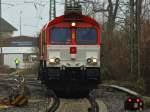 DE 6311 von Crossrail (Hana) am 16.12.2012 in Aachen West.