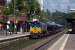 29005 (266 029-8) HHPI - Heavy Haul Power International GmbH mit einem Faeeprrs Ganzzug in Uelzen und fuhr in Richtung Celle weiter. 31.07.2014