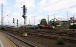 Die Class 66 DE6302  Federica  von Crossrail rangiert in Aachen-West.