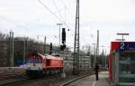 Ein Nachschuss von der  Class 66 DE6310  Griet  von Crossrail rangiert in Aachen-West.