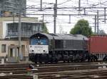 266 115 von MRCE kam am 14.7 mit einem Containerzug in Venlo eingefahren.