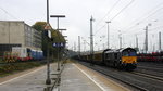 Die Class 66 266 112-2  von Railtraxx fährt mit einem Güterzug aus Linz-Voestalpine(A) nach Antwerpen-Waaslandhaven(B) bei der Abfahrt aus Aachen-West und fährt in Richtung