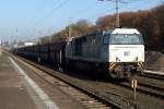 Euro Cargo Rail 907 in Diensten bei RBH in Recklinghausen 9.11.2011