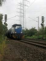 Duisport Rail 207 077-1  (92 80 1275 107-1 D-DPR, G1206 / VSFT 2003 / NR.5001477) in Unser-Fritz.