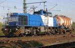 500 1836 der WLS im Einsatz fr duisportrail am 11.10.10 in Oberhausen West