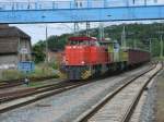 MAK G1206 Nr:1507 kam zusammen mit 275 119,am 27.Juni 2013,von Klementelvitz,in Bergen/Rgen an.