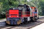 275 107-1 mit 271 102-2 im Schlepp in Castrop-Rauxel 2.8.2014