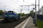 G 1700 BB kommt als Lokzug aus Aachen-West nach Wegberg und kommt aus Richtung