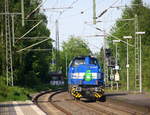 Ein Nachschuss von der G 1700 BB und kommt als Lokzug aus Aachen-West nach Wegberg-Wildenrath(D) und kam aus Richtung