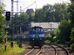 G 1700 BB kommt als Lokzug aus Aachen-West nach Wegberg und kommt aus Richtung