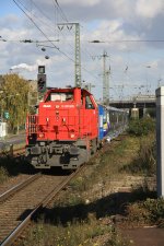 PCW G800 und 380 116 am 25.10.10 in Krefeld-rdingen.