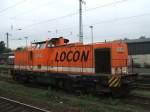 Diesellok Locon 211 in Wanne Eickel Hbf.