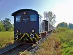 Eisenbahnfreunde Wetterau Lok2 V36 (98 80 0236 299-0 D-EBEFW) am 15.10.17 in Rockenberg.