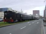 Die V36 406 war am 8.12.07 bei einer Sonderfahrt auf der Frankfurter Hafenbahn unterwegs, am andere Ende hing 01 118.