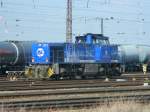 MaK G 1206 InfraLeuna 211 am 26.03.2014 in Großkorbetha. 