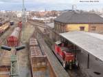 DB 290 502 wartet in Dresden Friedrichstadt auf Aufgaben (Mrz 2010)