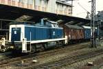 291 072-7 auf Osnabrck Hauptbahnhof am 14-4-1993. Bild und scan: Date Jan de Vries. 