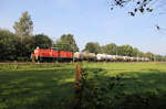 294 731 rangiert im Vorbahnhof des Hafens Ibbenbüren am 22. September 2017.