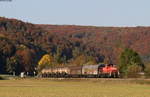 294 588-9 mit dem EK 55471 (Ulm Rbf-Ehingen(Donau)) bei Schmiechen 16.10.18