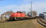 294 665-5 rangiert im Kehler Hafen 1.3.22