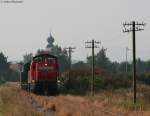 294 822-2 mit dem 56538 (Trostberg-Garching) bei Schalchen 28.8.09