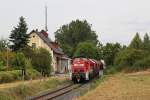 294 729 mit der bergabe von Hirschau nach Amberg am 24.08.2012 in Amberg.