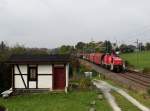 294 602-8 fhrt mit einer bergabe am 09.10.13 durch Jssnitz/V.