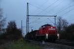 294 687-9 DB Schenker in Staffelstein am 19.11.2013.