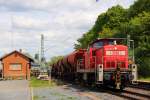 294 729-9 DB Schenker in Michelau am 16.05.2014.