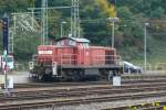 294 657-2 parkte am 10/10/2015 wie üblich in Stolberg.