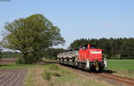 294 956-8 mit dem EK 53722 (Trauen Lager-Celle) bei Poitzen 9.5.16