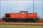 294 714-1 der DB abgestellt auf dem Jade-Weser-Port und wartet auf neue Aufgaben.